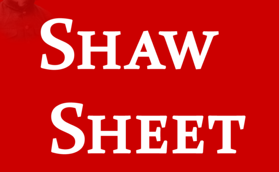 Writing for Shaw Sheet An Invitation