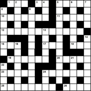 Issue 13: Crossword Cheers printable the Shaw Sheet emagazine a