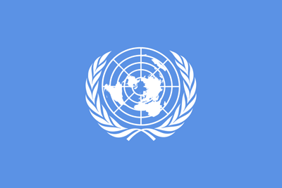 UN Flag to denote International news