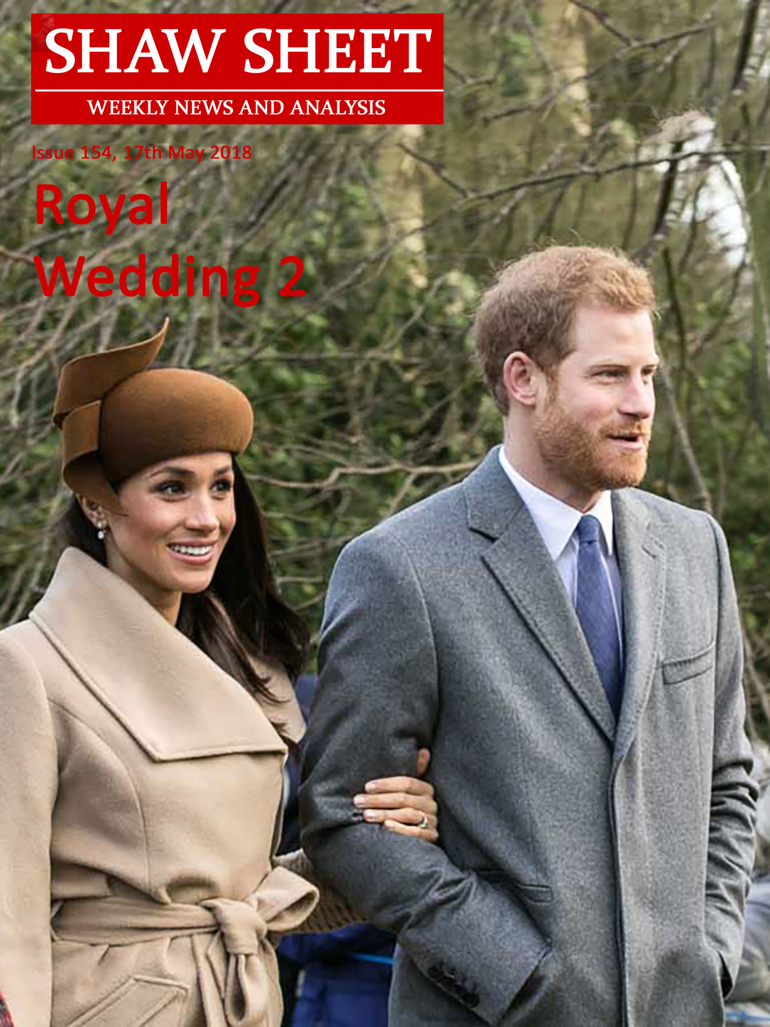 Cover Image Royal Wedding 2 for Issue 154 17 May 2018