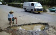 A political pothole