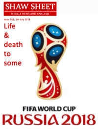 Cover Page 161 Fifa World Cup Emblem for 2018