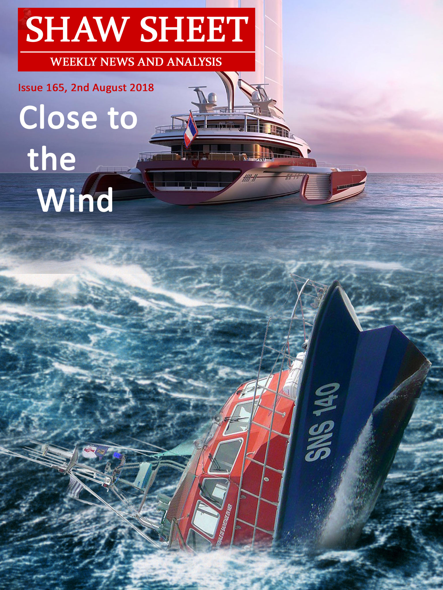 Cover Page 165 Close to the Wind