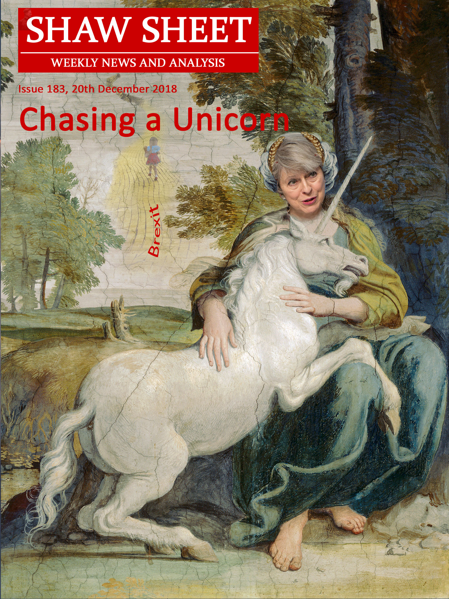 Issue 183 Cover Page - Chasing a Unicorn