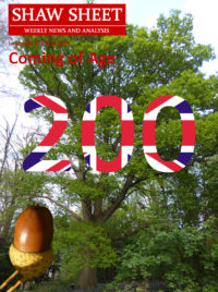 Cover Page an acorn and a mature oak tree with 0 on the acorn and 200 on the oak